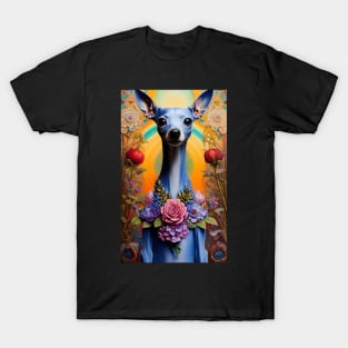 Floral Whippet T-Shirt